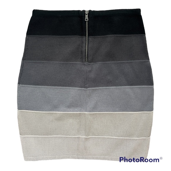 Armani Exchange skirt - grey ombré size small - Picture 2 of 4
